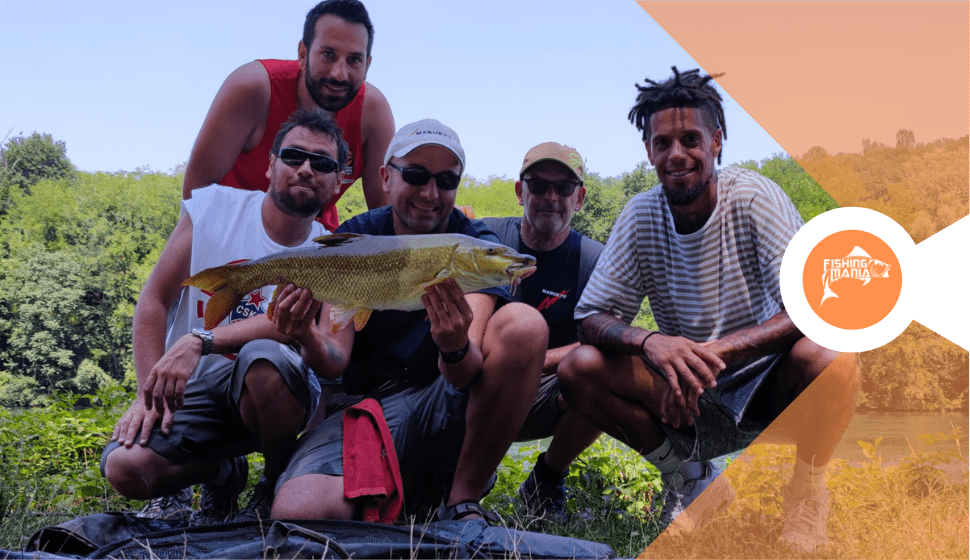 A pesca con Daniel Hackett