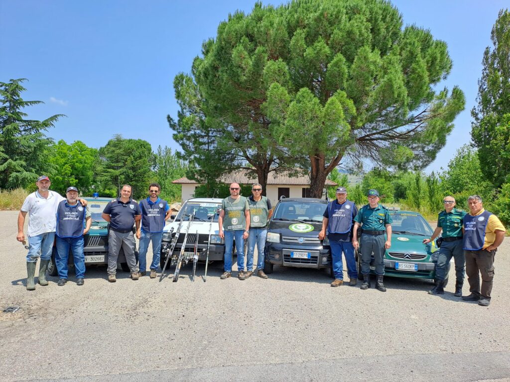 Gruppo Vigilanza Ittico Ambientale a Conza