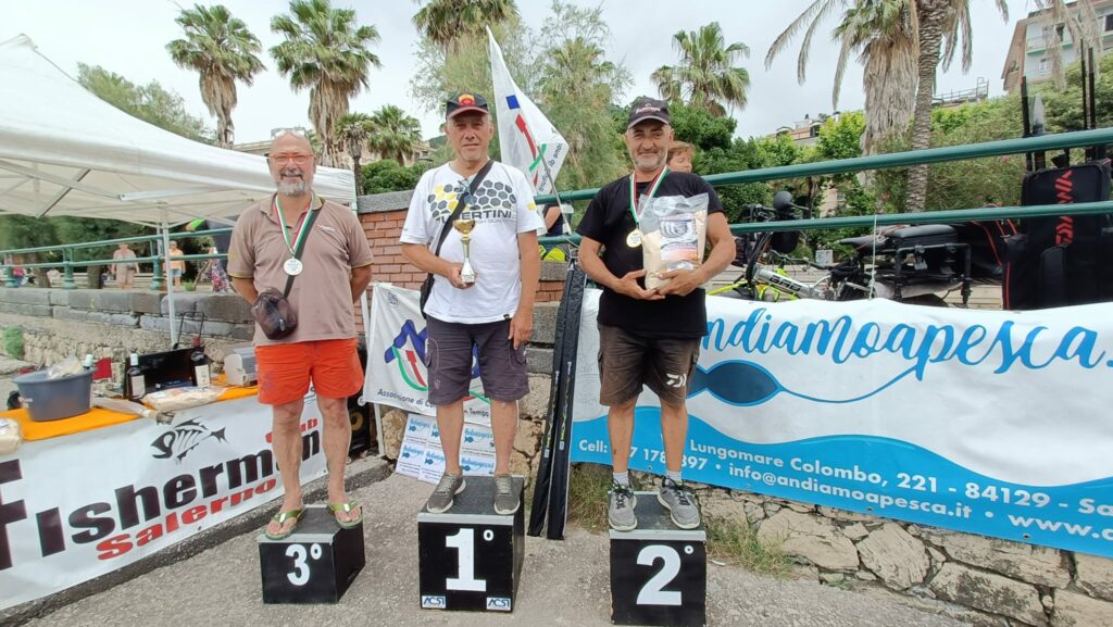 Premiazione 1° prova Canna da riva ACSI Salerno 2024