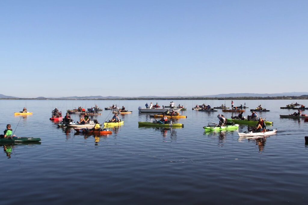 Kayak alla Laguna di Orbetello