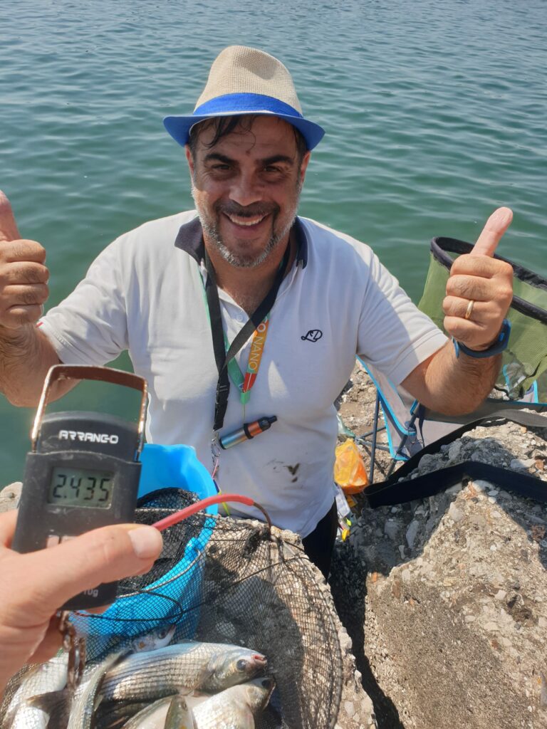 Pescata al Trofeo Bolognese Città di Salerno 2024