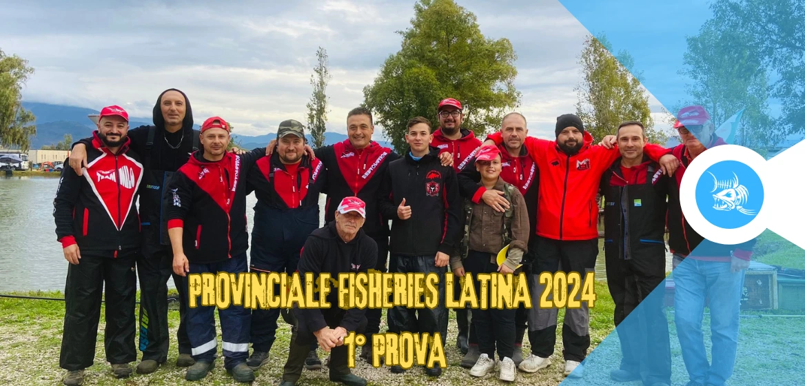 1° Prova Fisheries Latina 2024