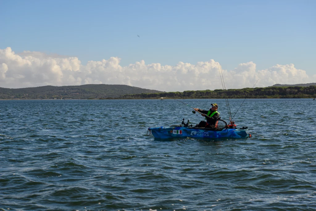 Azione di Pesca alla Laguna di Orbetello