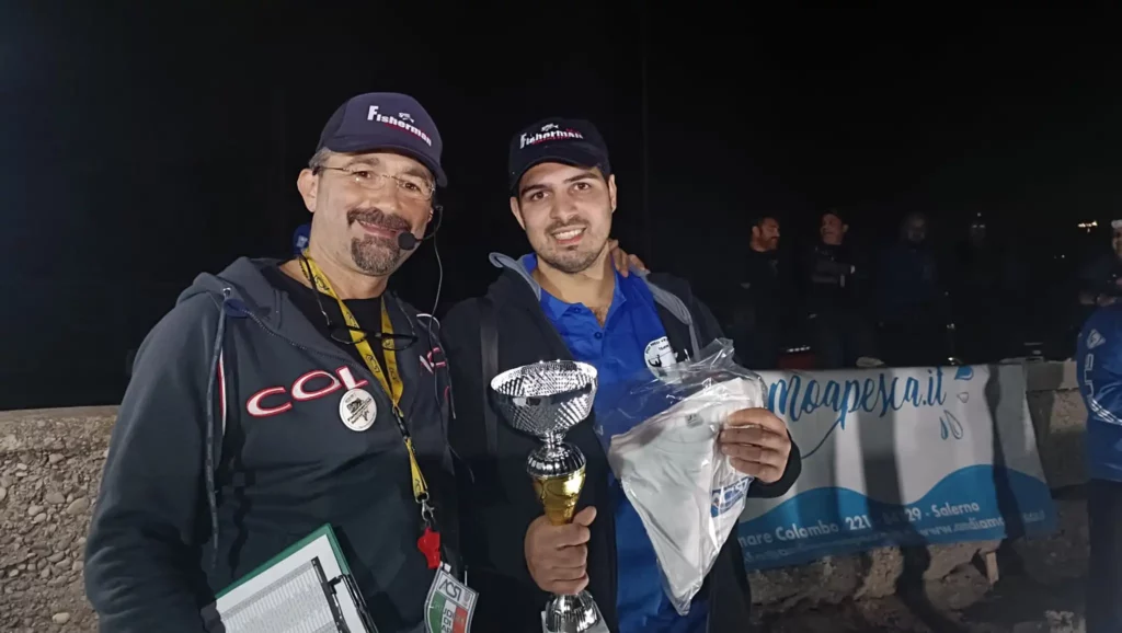 Vincitore Trofeo Surfcasting Salerno 2024